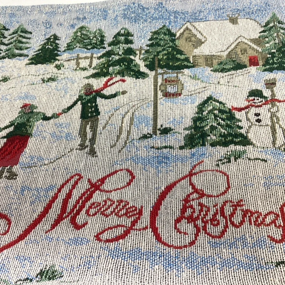Set Of 4 Ice Skating Scene 